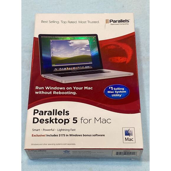 Parallels Desktop 5 for Mac Software - Run Windows On your Mac Without Rebooting - Picture 1 of 8